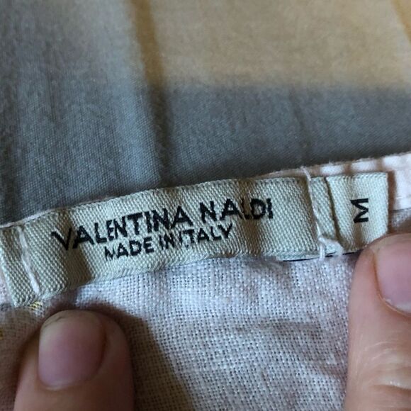 ♦️Valentina Naldi | Linen Floral Top - Picture 3 of 4